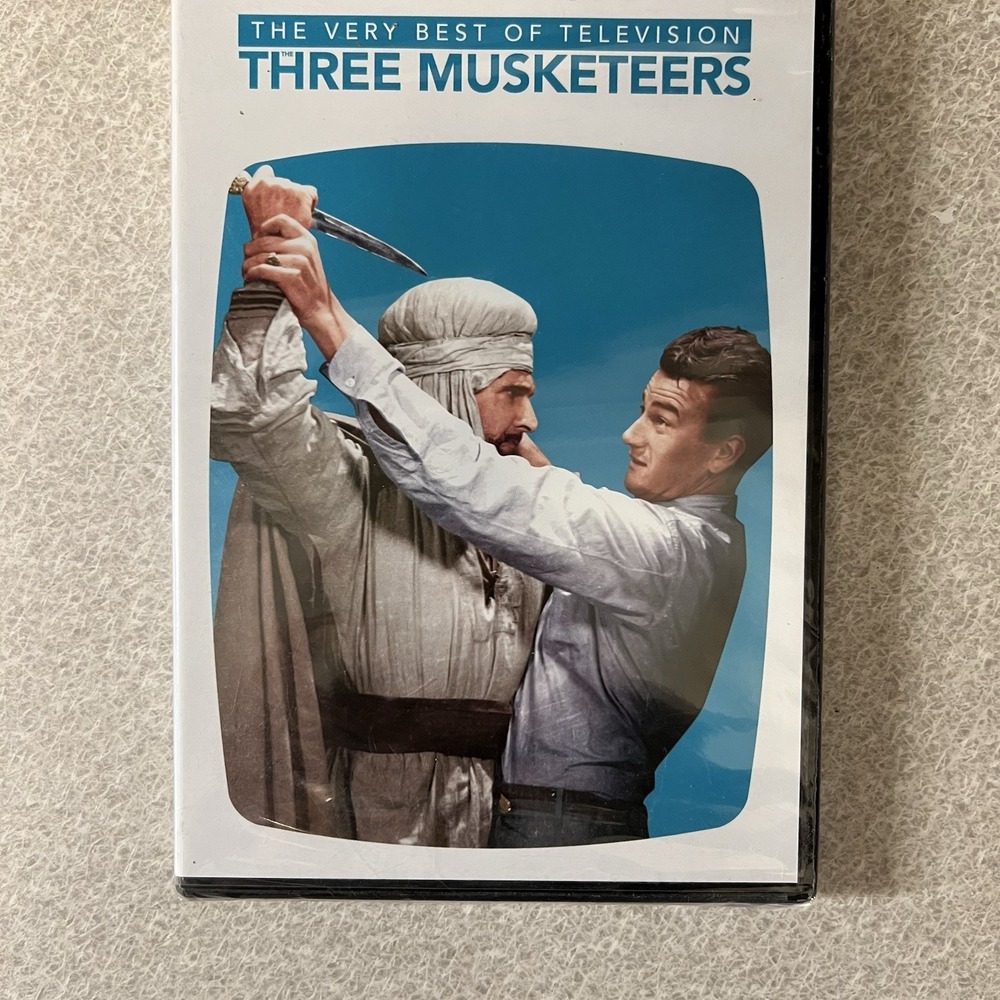 THE VERY BEST OF TELEVISION THREE MUSKETEERS dvd‎ 12 Episodes JOHN WAYNE